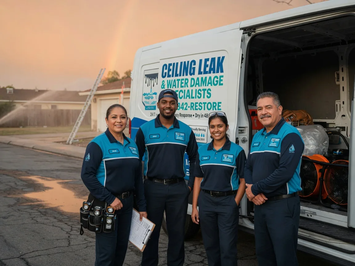 Ceiling Leak Cleanup company in Lickingville, PA
