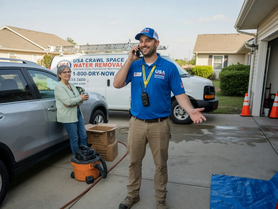 Crawl Space Water Removal Lickingville, PA FAQs